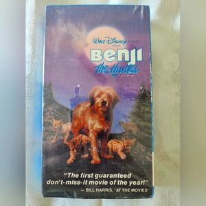 Benji the Hunted VHS Tape Sealed!